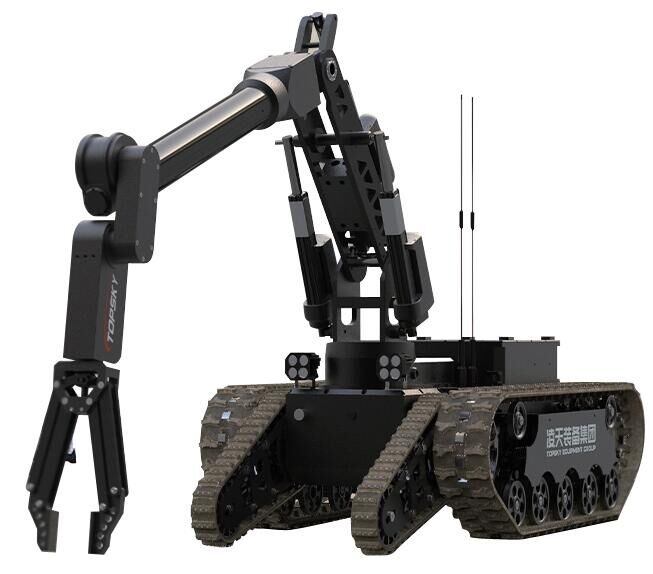 重型排爆機(jī)器人（重量450kg,夾持力100kg，前后雙擺臂）【第5代】