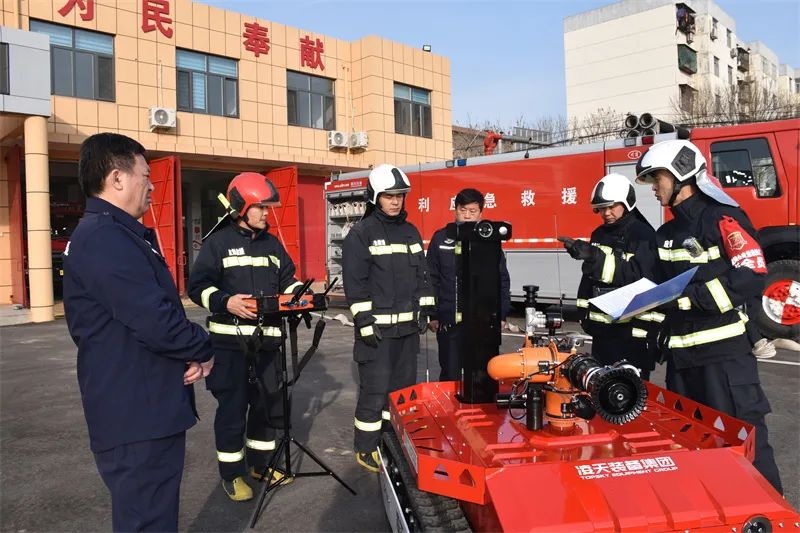 “新戰(zhàn)友”入列，使命必達(dá)， 北京凌天智能助力東營(yíng)油田消防隊(duì)